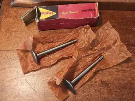 1109911 Abap 868886 2 Nos Mopar Intake Valves 1942-1959 Plymouth 218 And 230 6 Cylinder