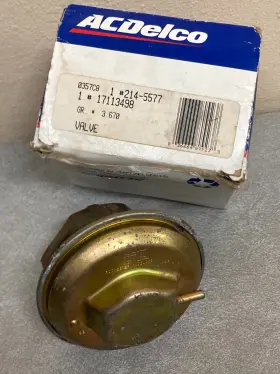 17113498 Acdelco Gm 214-5577 Nos New Ac Delco / Valve