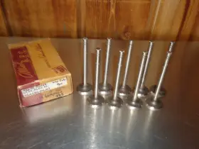 All339 Allied 9 New Nos Exhaust Valve 339 S588 Mopar 190 201 218 6-cylinder Dodge