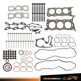 Fh5029456l Antoc Tool Head Gasket Set With Bolts And Intake Exhaust Valves For Kia Santa Fe 3.3l 2013-2020