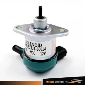 32721-60014 Antoc Tool Fh595660l Fuel Shut Off Solenoid Steel For Kubota B2710 B2910 B3030 B7510