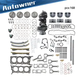 4783398 Aotowner For Hyundai Kia 3.3l Engine Rebuild Overhaul Gasket Kit Crankshaft/piston/timing