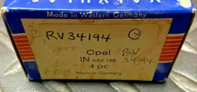 Rv34194 Ate 71-2948 Engine Intake Valves - / For Opel Kadett 1968 1.5l