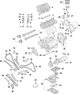 06m-109-611-r Audi Genuine Engine Exhaust Valve