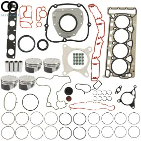 Apo250200 Autoooparts For Vw Golf Audi A3 A4 A5 Q5 2.0t Engine Overhaul Rebuild Kit With Piston And Ring