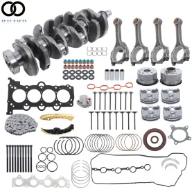 Apo285376 Autoooparts For Hyundai Kia G4fj 1.6l Engine Overhaul Rebuild Kit Crankshaft Rods/ Timing