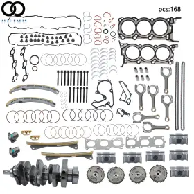 Apo285576 Autoooparts Engine Rebuild Overhaul Kit- Crankshaft/piston/timing For 3.3l 10-16 Hyundai Kia