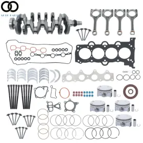 Apo285624 Autoooparts Engine Overhaul Rebuild Gasket Kit With Bolts Valves Set For Hyundai Kia G4fj 1.6l