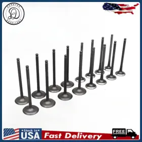 22211-2b000 Autoparts-qing2 222112b400 222122b00016pcs Intake Exhaust Valve Kit For Hyundai Kia 1.4l 1.6l