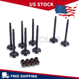 13202-vj200 Autoup 13201-vj200/13202-vj200 8x Exhaust Valves&valve Seals For Nissan Altima 2.4l Dohc 16v 1998-2004