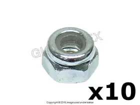 11049 Auveco 4 X 0.7 Mm 7 Hex Nylon Lock Nut Set Of 10 Warranty