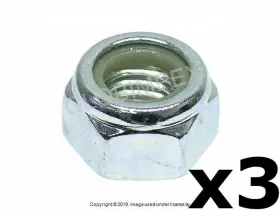 11059 Auveco 12 X 1.75 Mm 19 Hex Nylon Lock Nut 3 Zinc Plated Steel Warranty