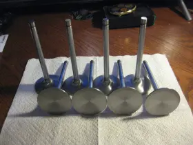 Dm-005 Bbb Motor Parts New 2.19 Big Block Chevrolet Stainless Intake Valves Standard Length 3/8 Stem