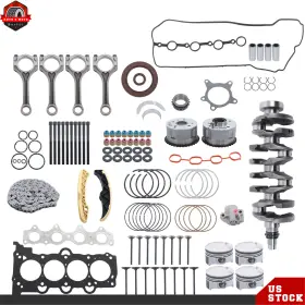 Ber535080 Berliii For Hyundai Tucson Elantra Kia G4fj 1.6l Engine Rebuild Overhaul Kit Con Rod