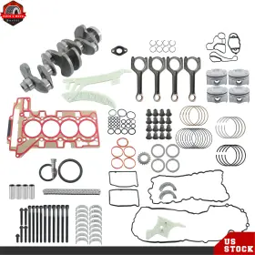 Ber535500 Berliii Engine Overhaul Rebuild Kit Crankshaft/conrods/piston Kit/gasket With Bolts For Bmw
