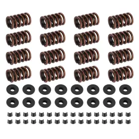 3w5gtp Bfo Valve Springs Kit With Steel Retainers Locks For Chevy Small Block 350/400/z28