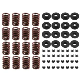 3x7rdg Bfo Valve Springs Kit With Steel Retainers Locks For Chevy Small Block 350/400/z28