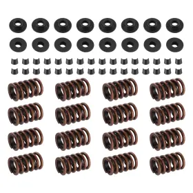 Nxvz1u Bfo Valve Springs Kit With Steel Retainers Locks For Chevy Small Block 327/400/z28