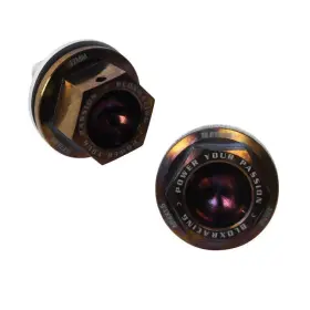 Bxac-00405-6-ti Blox Racing For Titanium Magnetic Oil And Transmission Drain Plug Set - Honda