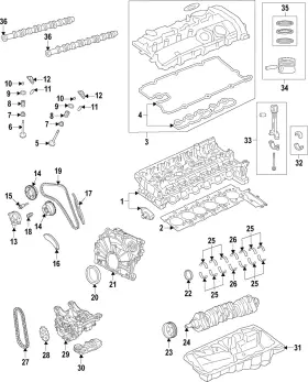 11-34-8-053-402 Bmw Genuine 2020-2023 - Intake Valve