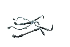 6753034 Bmw 06-08 750i Dynamic Drive Valve Block Hydraulic Lines Hoses Pipes S0628