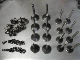 Buick Mana1504 Nailhead 401 425 Intake And Exhaust Valve Set With Locks/retainers 1959-1966