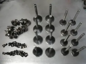 Mana1504 Buick Nailhead 401 425 Intake And Exhaust Valve Set With Locks/retainers 1959-1966