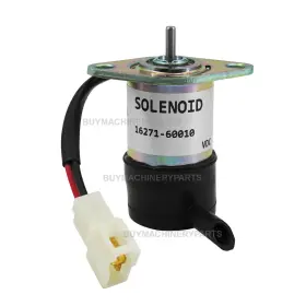 16271-60010 Buymachineryparts 052600-4151 Fuel Shutoff Solenoid For Kubota D1105 Engine Denso Z28