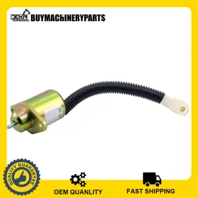 1503es-12a5uc5s Buymachineryparts 17454-60010 17594-60014 12v Fuel Stop Solenoid For Kubota Bx2200 D1005 V1305