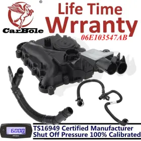 06e103547ab Carbole 06e 103 547f Pcv Oil Separator Valve Fit For Audi Vw 3.0l A6 A7 A8 S5 Sq5 Q7 Usa