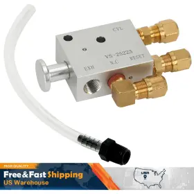 Vs-25224 Carlor Vvs30 3 Way Auto Reset Valve With Fittings Replaces Hendrickson Vs25223 Oem