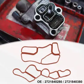 Carpopart 724708669115 Power Steering Pump Oil Filter Housing Cooler Seal Gasket Fit For Benz C230