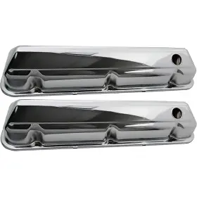 6582e Cfr Performance 1968-82 Ford Mercury Chrome Valve Covers 429/460 3-1/2 Inch Mustang Cougar F-100