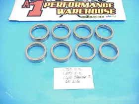 11-1872a-1750-500-0042362 Che 8 New Beryllium Copper Exhaust Valve Seats 1.75 Inch O.d. 1.395 I.d. .501 Wide