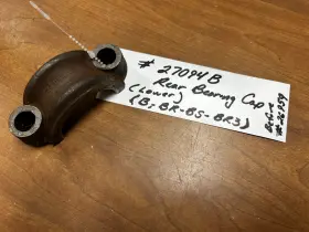 27094-b Chris Craft Nos Model B Lower Rear Main Bearing Cap Before - #26959