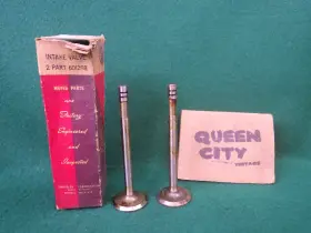 601258 Chrysler Pair Nos Mopar Engine Valves 1933-1941 Dodge-plymouth Flathead 6 Cylinder