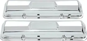 A26018 Classic Industries 1964-67 Chevrolet Small Block 327 L79 Chrome Valve Covers