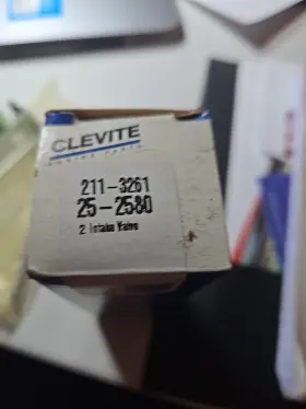 211-3261 Clevite 027067061447 Set Of 5 25-2580 Intake Valves