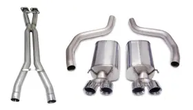 14164cb1 Corsa Performance Sport Exhaust System Fits 06-11 Corvette
