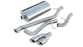 14260 Corsa Performance For 1999-06 Chevrolet Silverado Reg. Cab/short Bed 1500 4.8l V8 Polished