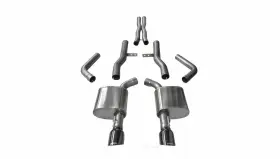 14996blk Corsa Performance Engine Exhaust Valve Kit Fits 2015 Dodge Charger