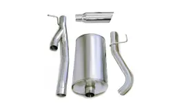 24292 Corsa Performance Corsa/db For 03-06 Chevrolet Silverado Ext. Cab/short Bed 2500 6.0l V8 Polished