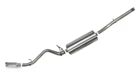 24874 Corsa Performance For 14-16 Chevy Silverado Cred Cab/standard Bed 1500 5.3l V8 Polished