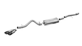 Corsa Performance 847466013010 2014-19 Sierra/silverado 1500 Crew/dbl / Short/std. Bed 6.2l V8 Black Spor