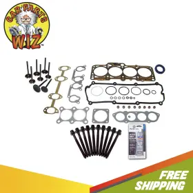 Hs26161pt Cpw Engine Headgasket Set Bolts Intake Exhaust Valves Fits 01-06 Volkswagen Golf