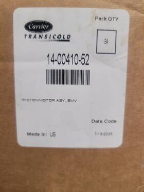 Danfoss 14-00410-52 Suction Modulation Valve For Carrier Transport Refrigeration