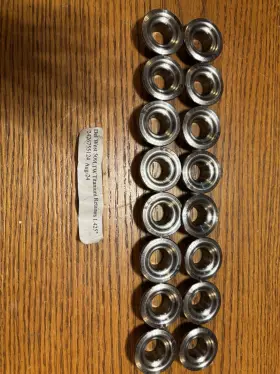 509-ltw Del West Titanium Retainers 1.425 Super 7 New 509 Ltw Set Of 16