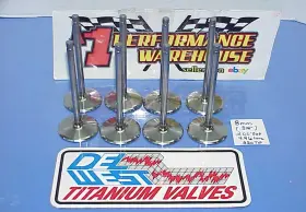 Nsk-ivls6-oeml-8-a Del West 8 Titanium 8mm Intake Valves 4.960 Inch -2.00 Bead Groove For Ls Engine