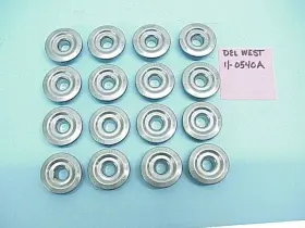 11-0540a Del West Titanium 16 Mini Retainers With Molysil Coating 1.270 Inch -.990 -.660