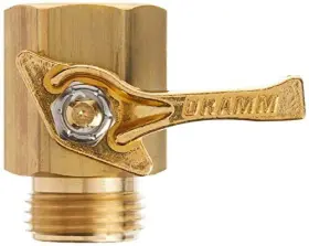 Dramm 036434123534 12353 Heavy-duty Brass Shut-off Valve